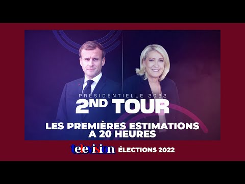 BFMTV - Présidentielle 2022 | 2nd tour : les premières estimations à 20h