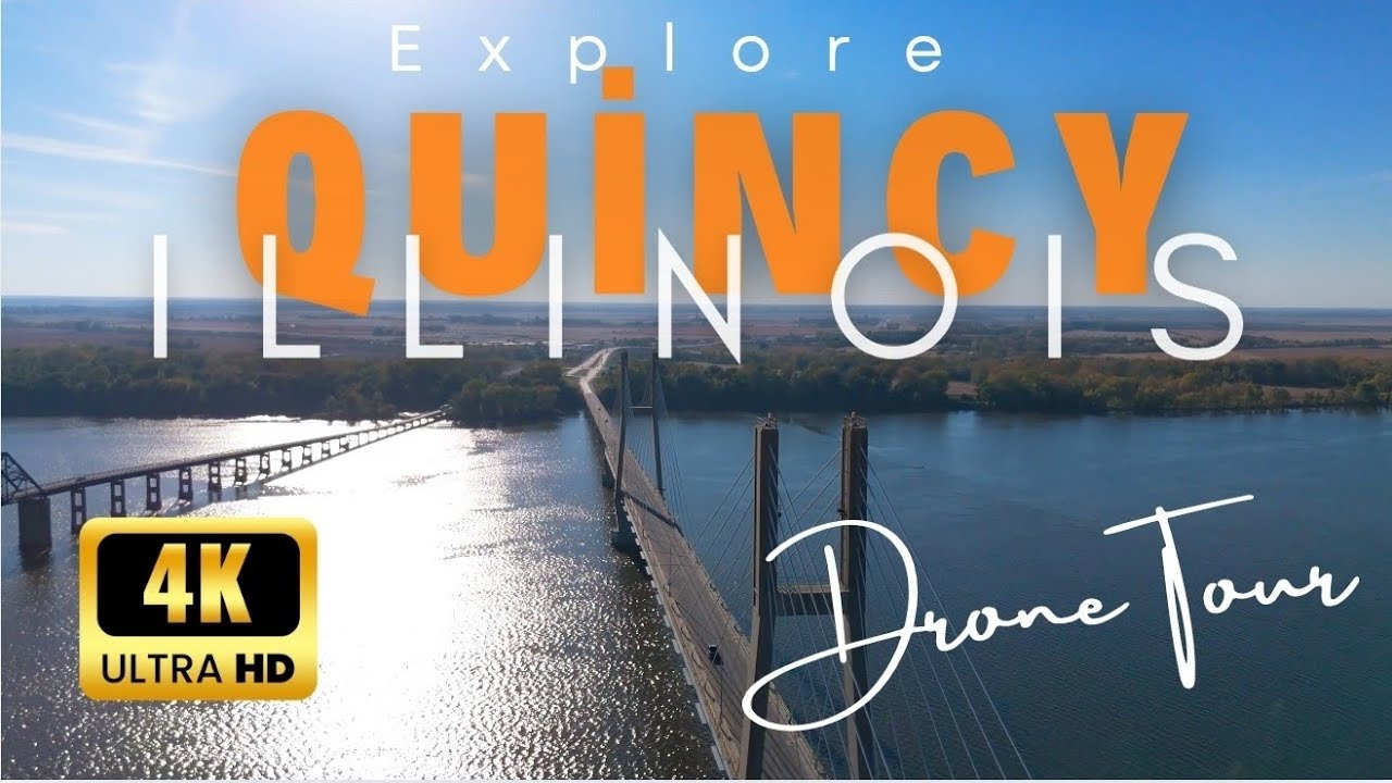 Drone Tour of Quincy, IL – The Gem City ✈️