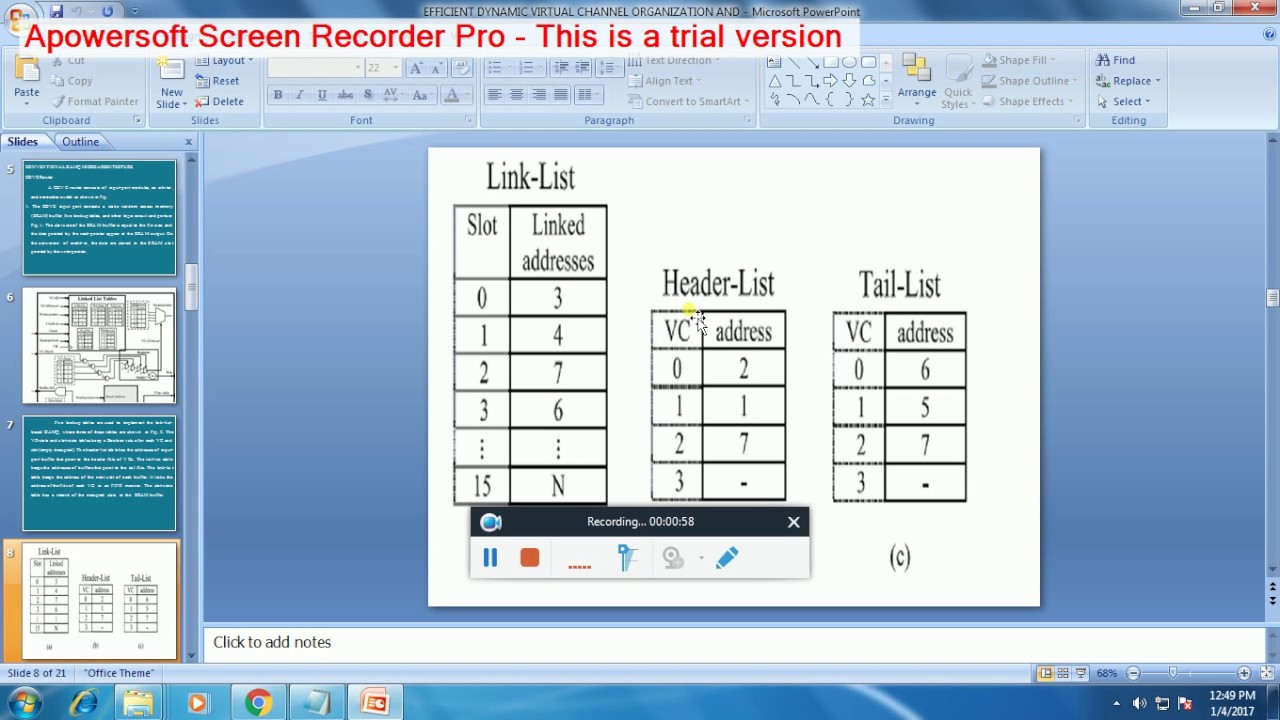 IEEE 2016-2017 VLSI Project: Virtual Channel Architecture