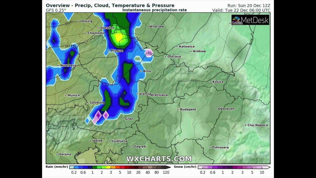 Holnapi Időjárás Videós Előrejelzés – GFS és ECMWF Modellek (2020.12.21) ☀️
