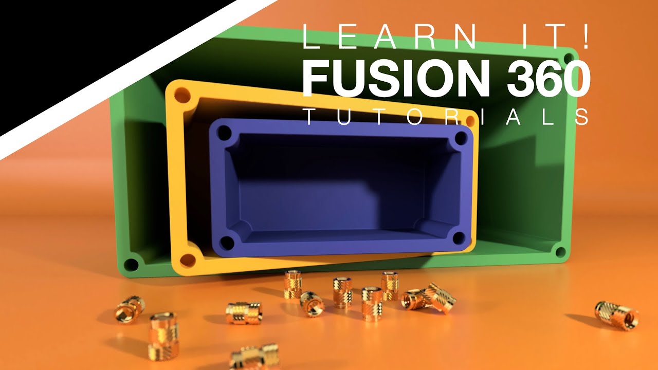 Fusion 360 for Beginners: Parametric Box with Threads