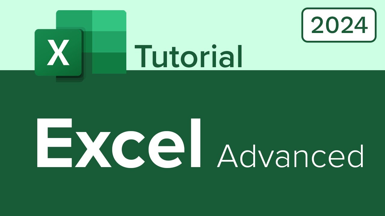 Excel Advanced Tutorial 📊