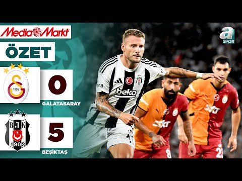 Galatasaray 0- 5 Beşiktaş MAÇ ÖZETİ | Süper Kupa 2024 | 03.08.2024