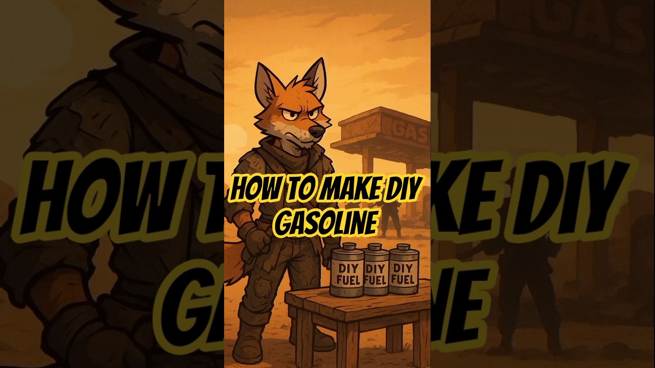 DIY Gasoline from Plastic for Survival 🛠️