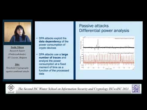 Svetla Nikova: Threshold Cryptography Against Combined Attacks