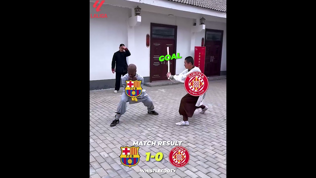 Barca vs Girona Late Winner Goal🔥 #laliga