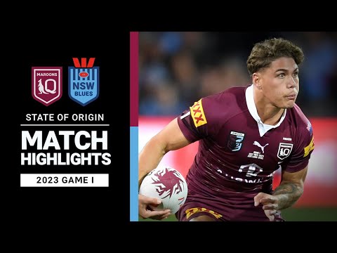 State of Origin 2023 | Queensland Maroons v New South Wales Blues | Match Highlights