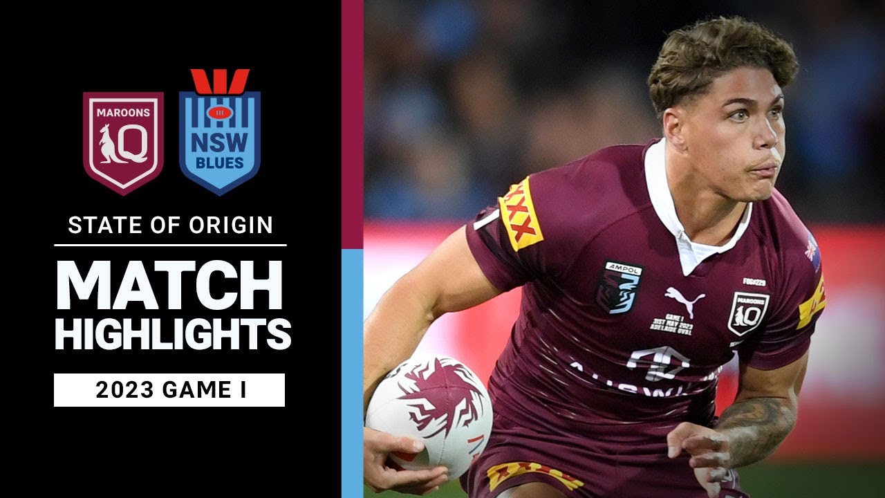 State of Origin 2023: Queensland Maroons vs. New South Wales Blues - Exciting Match Highlights 🏉