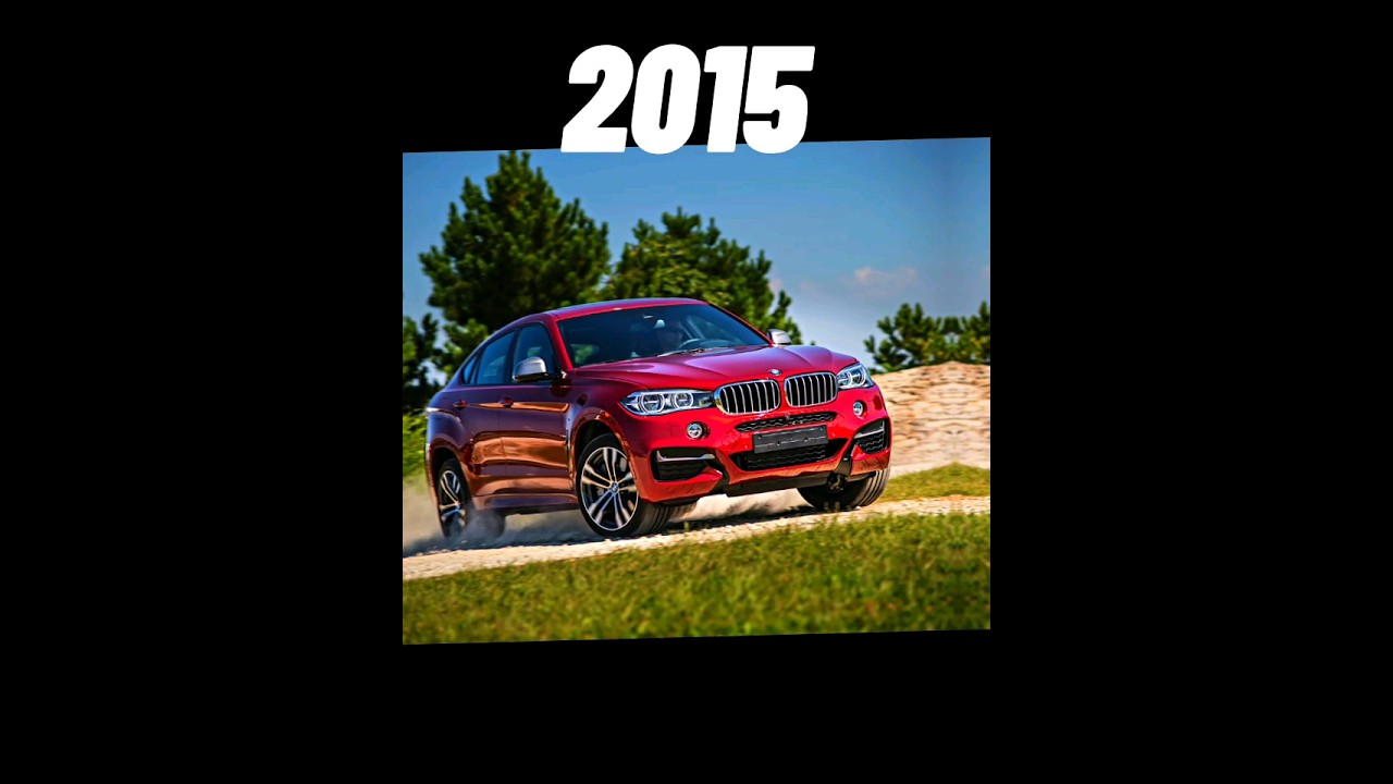Evolution Of BMW X6 (2007-2023)#evolution #bmw #x6 #bmwx6 #shorts #fyp #2023