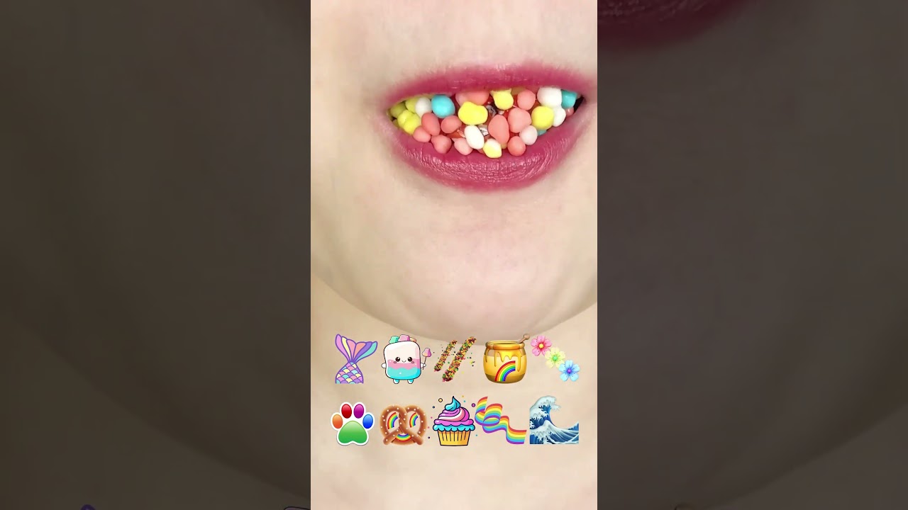 ASMR Emoji Mukbang β Viral Eating Sounds π