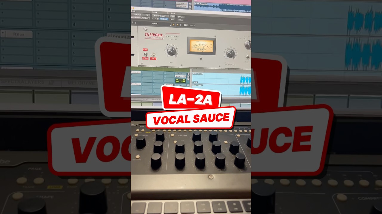 Boost Your Vocal Tracks with the Iconic LA-2A Compressor 🎤