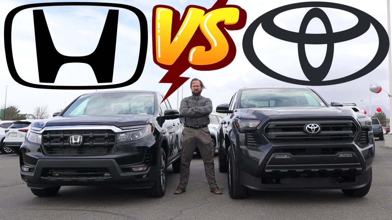 2024 Toyota Tacoma vs Honda Ridgeline 🚗