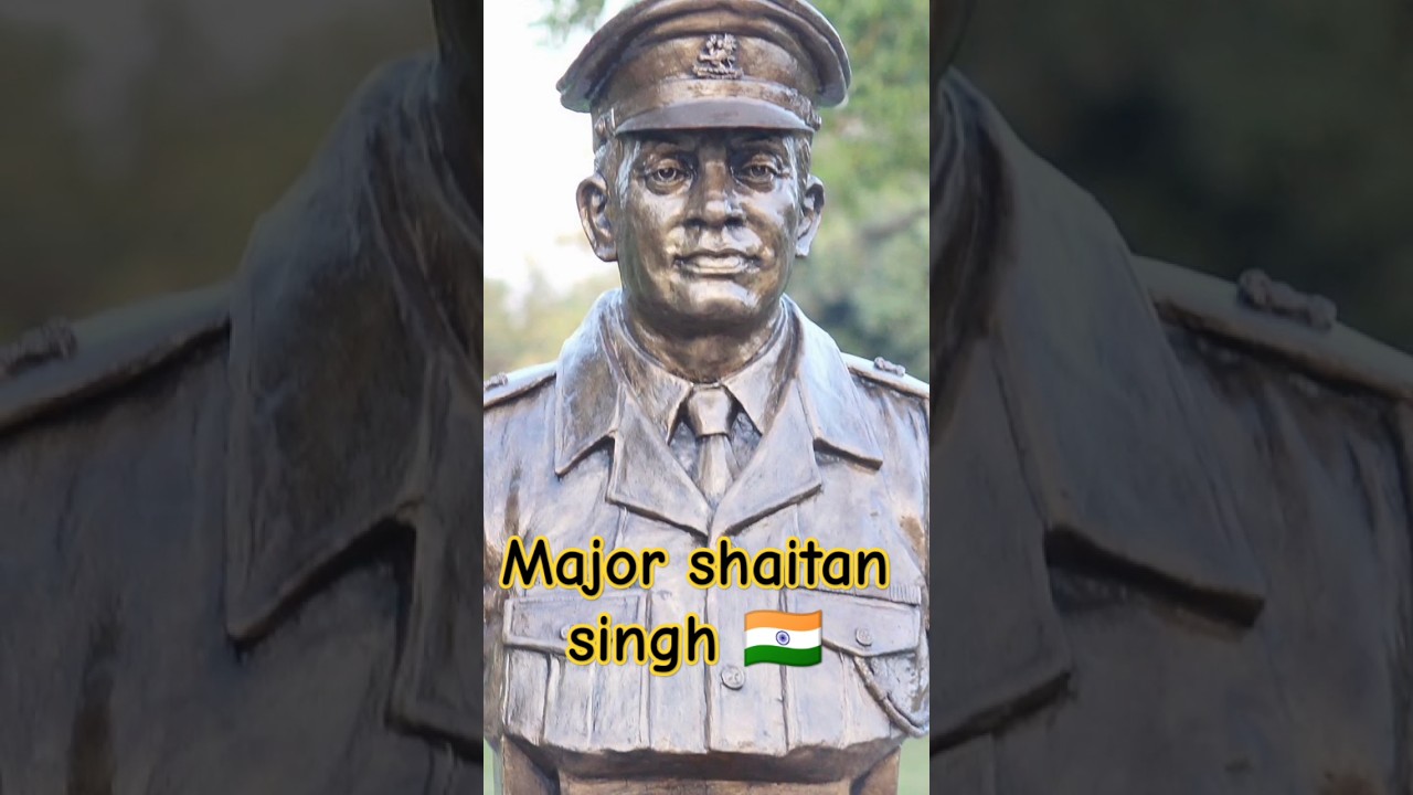 Major Shaitan Singh 🇮🇳🔥 - Indian Army Hero
