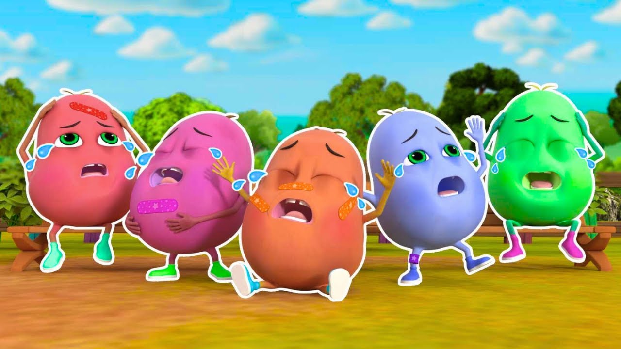 Paanch Mote Aloo | Fun Hindi Nursery Rhyme for Kids 🎶