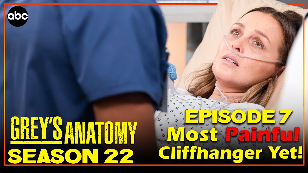 Grey’s Anatomy S22E7: Most Painful Cliffhanger 😢