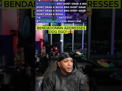 BENDADONNN ADDRESSES DDG EGO! 🤯🤯 #bendadonnn #ddg #drama
