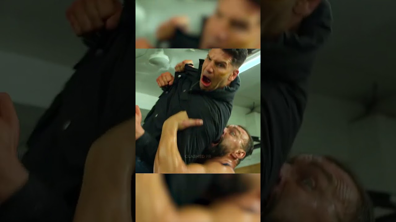 Epic Gym Fight Scene | The Punisher 🔥 #Shorts