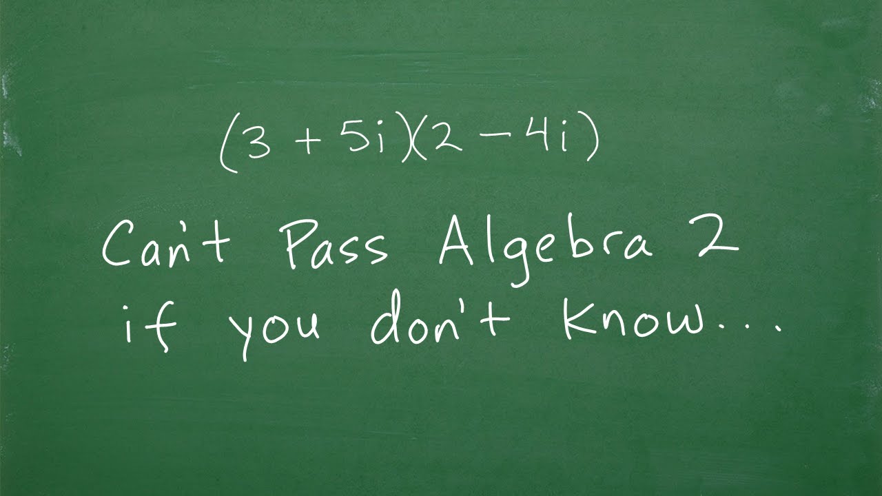 Master Multiplying Complex Numbers for Algebra 2 Success