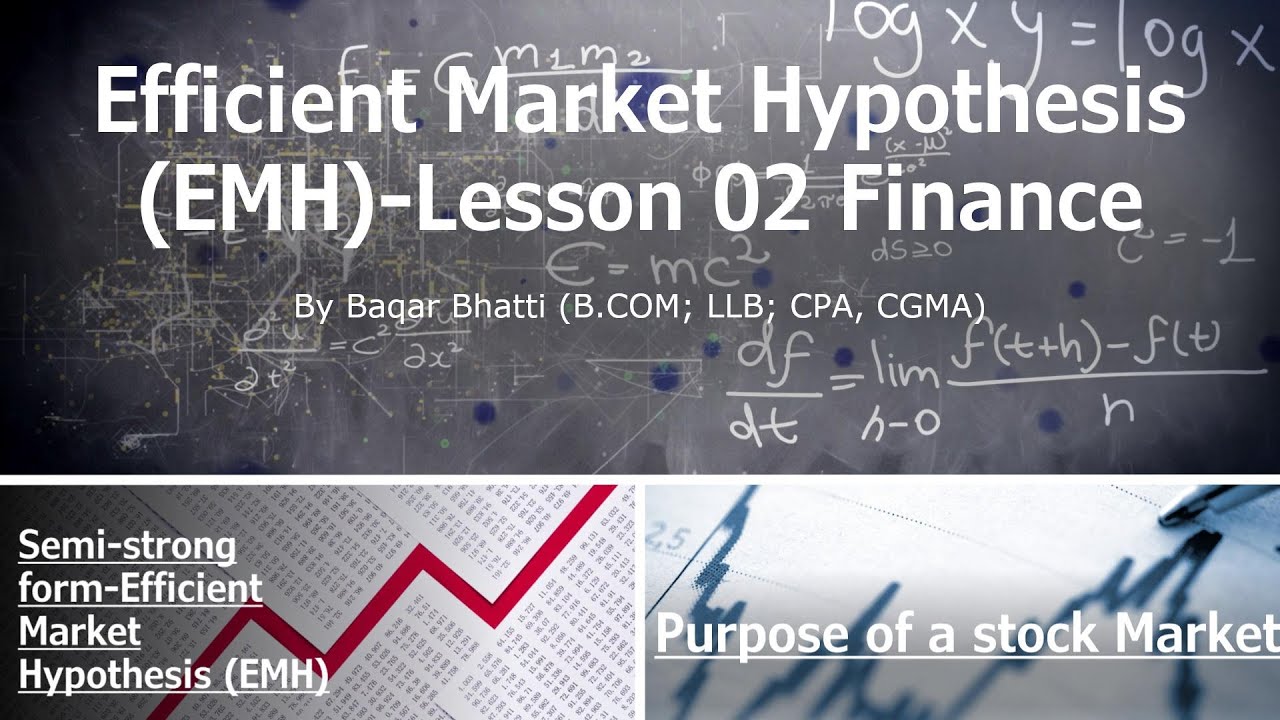 Understanding the Efficient Market Hypothesis (EMH) 📈