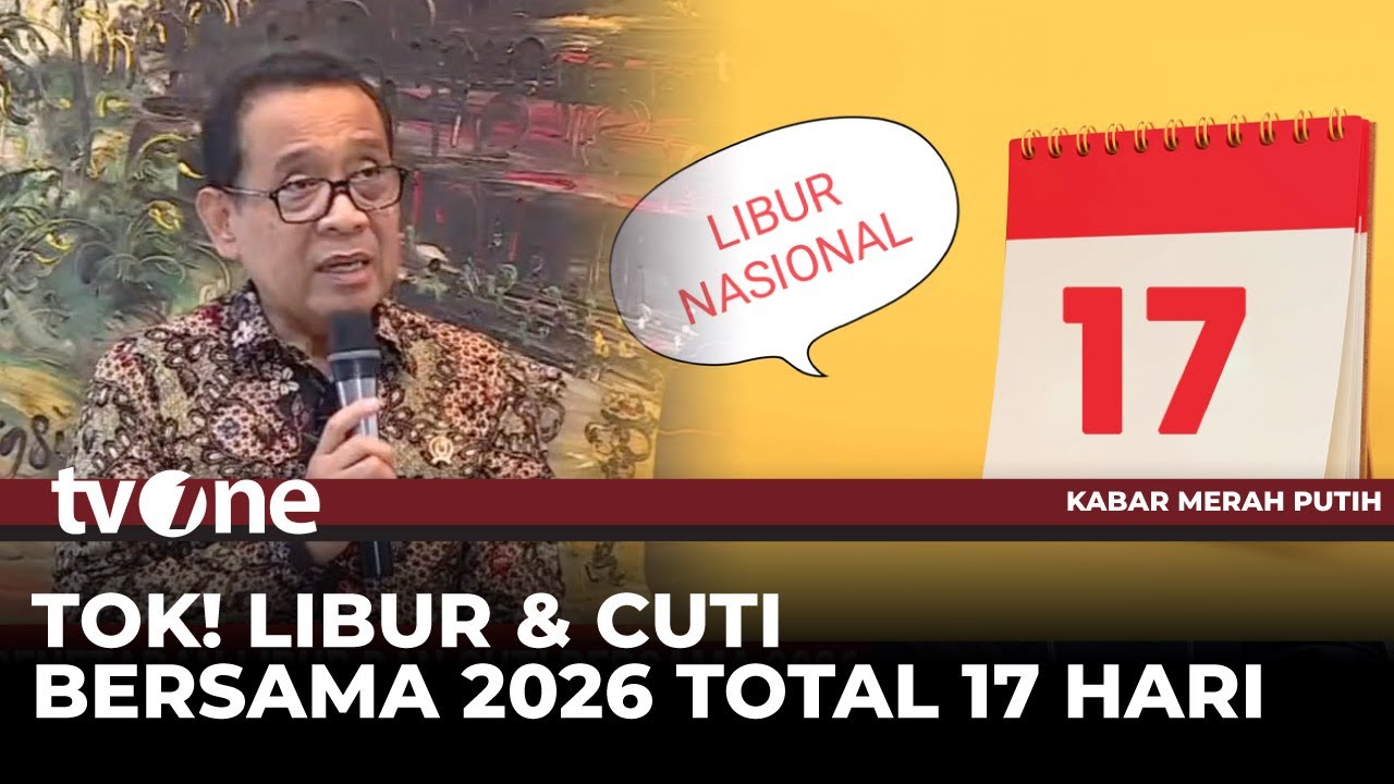 Menko PMK Umumkan Penetapan Cuti Bersama 2026 | Kabar Merah Putih tvOne