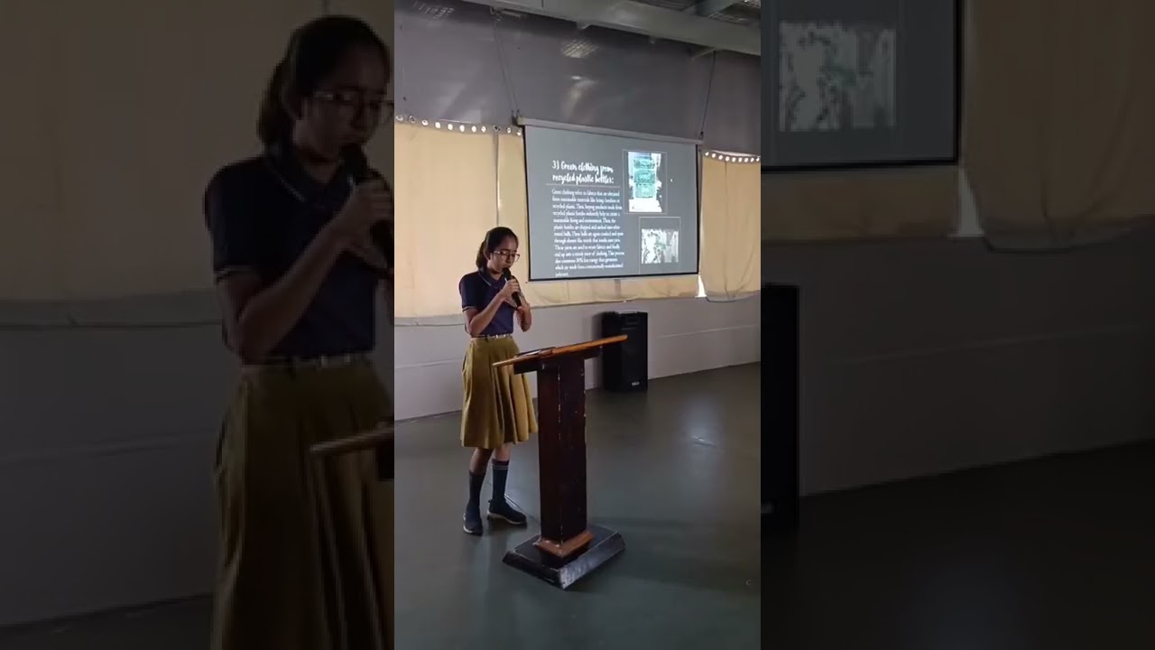 Students Shine with Science Week Presentation on Sustainable Future 🌱