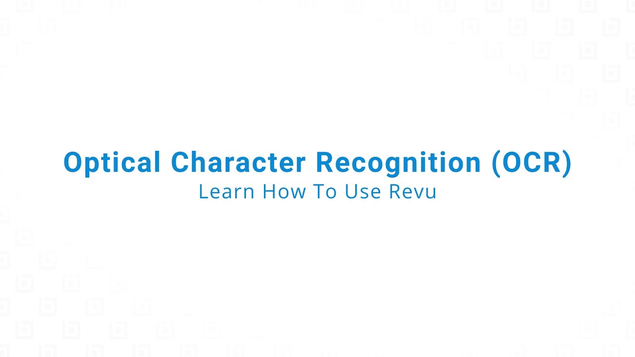 OCR in Revu (v.18-20) | Convert Scanned PDFs to Text