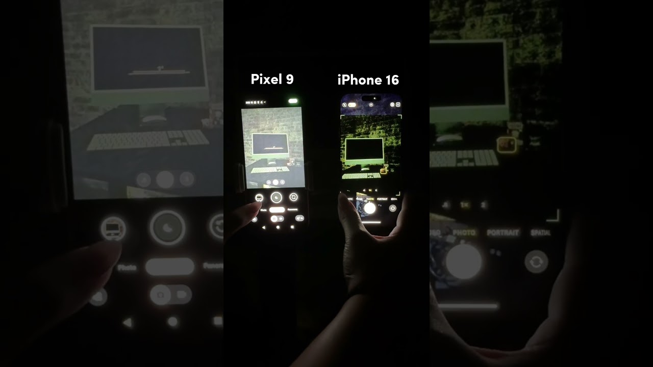 iPhone 16 vs. Pixel 9 Night Mode Comparison 📱