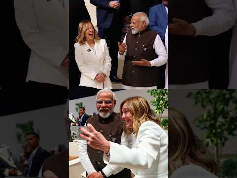 🇮🇹 Prime Minister Giorgia Meloni Meets 🇮🇳 Narendra Modi -A Powerful Two World Leaders