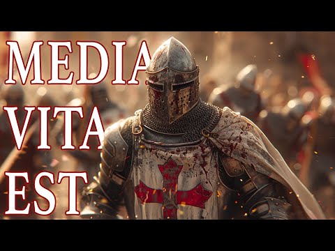 MEDIA VITA - Chant des croisades ⚔️✝️⚜️ (avec paroles)