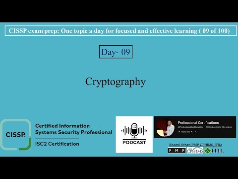 CISSP Exam Prep -009 | Cryptography | 🔐