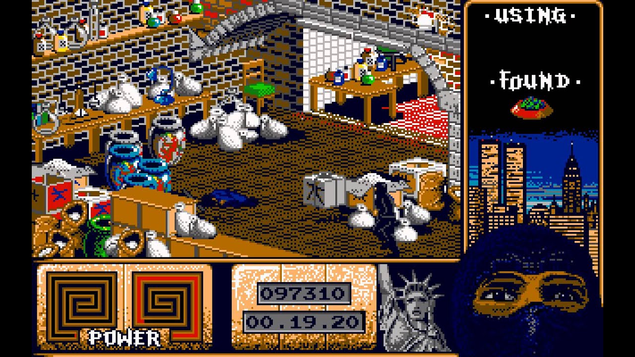 Last Ninja 2 Amiga Longplay (50 FPS) ๐ฎ