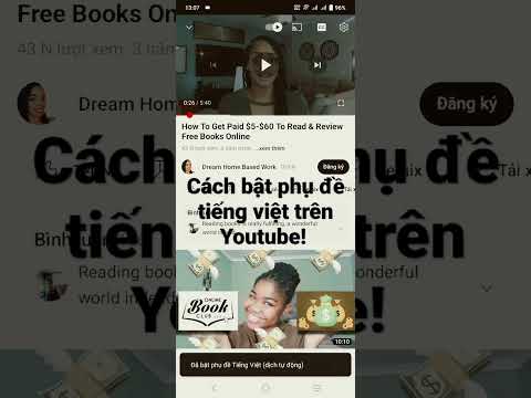 Cách bật phụ đề tiếng việt/ song ngữ trên Youtube. #cachbatphudetrenyoutube