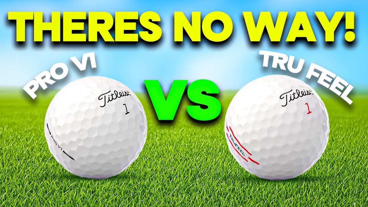 Titleist Pro V1 vs TruFeel: Golf Ball Comparison ⛳