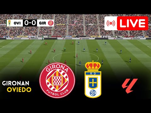 Girona vs Real Oviedo | LaLiga 2025 | eFootball PES 2021 Gameplay ⚽🔥