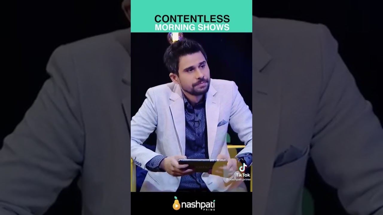 Contentless Morning Shows | Sanam Jung & Tabish Hashmi π₯