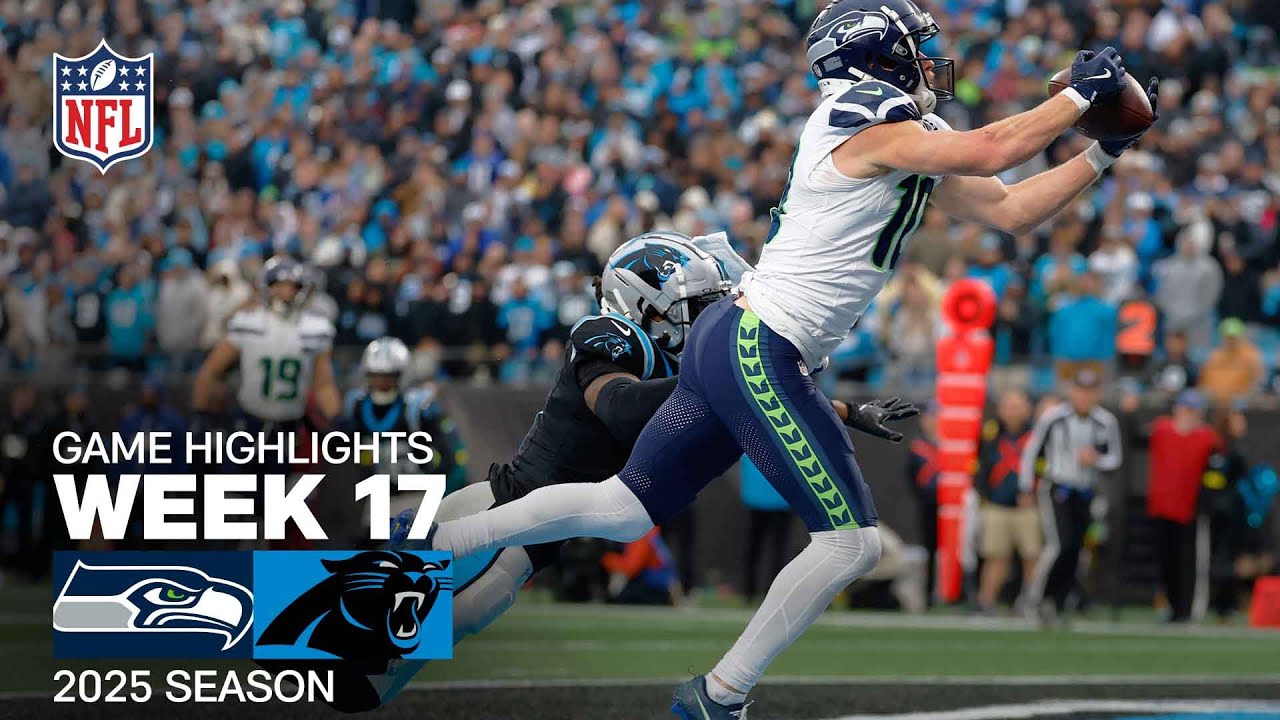 Seahawks vs. Panthers Week 17 Highlights 🏈