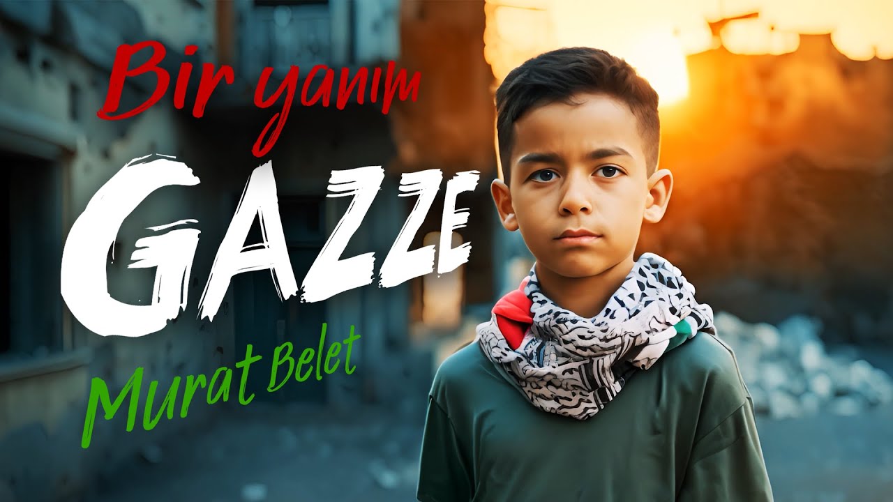 Bir Yanım Gazze - Murat Belet | Güçlü ve Dokunaklı Şiir 🎶