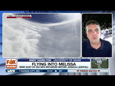 Scientist Recalls Harrowing Flights Into The Monstrous Category 5 Hurricane Melissa