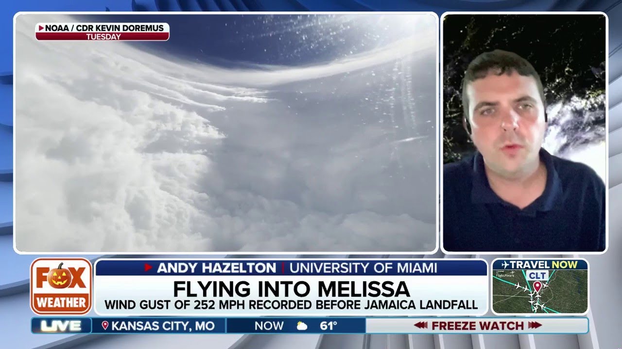 Inside the Danger: Scientist’s Firsthand Account of Flying Into Category 5 Hurricane Melissa 🌪️