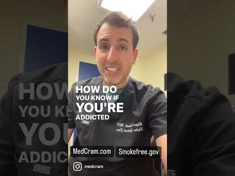 How do you know if you’re addicted to Nicotine