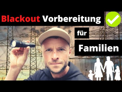 Blackout-Plan für Familien: Das Wichtigste 🏕️