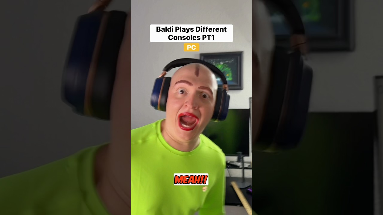 Baldi Basics on Various Consoles ๐ฎ Pt1