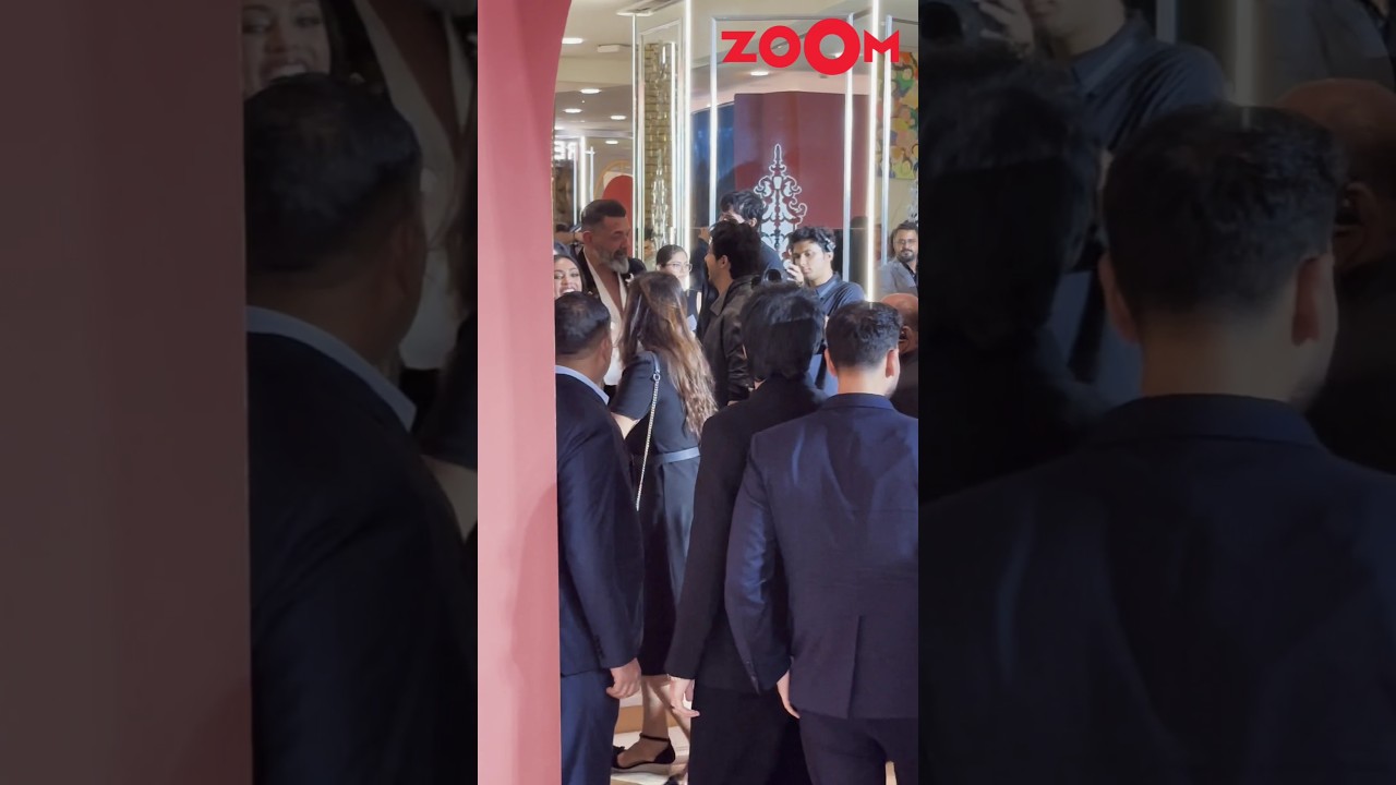 Aryan Khan Laughs with Bobby Deol at Bollywood Screening 😊