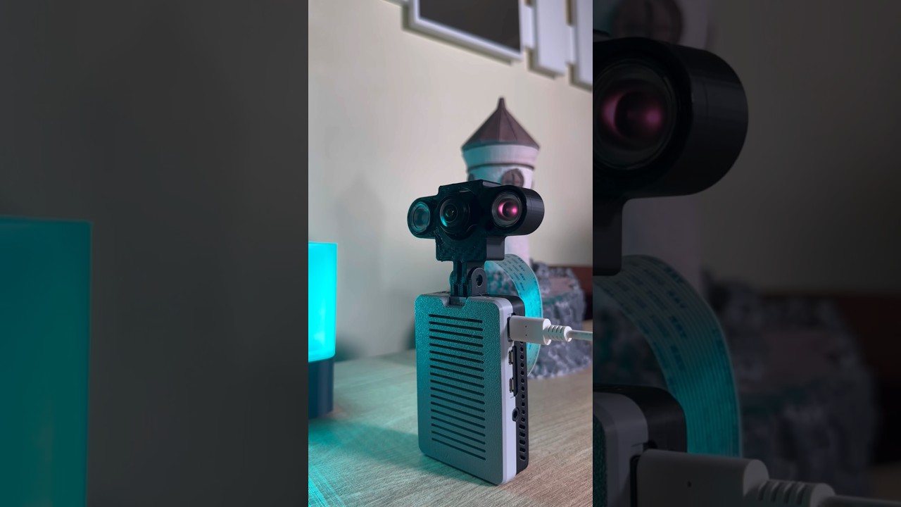 3D Printed Raspberry Pi 4 Camera Case 🛠️