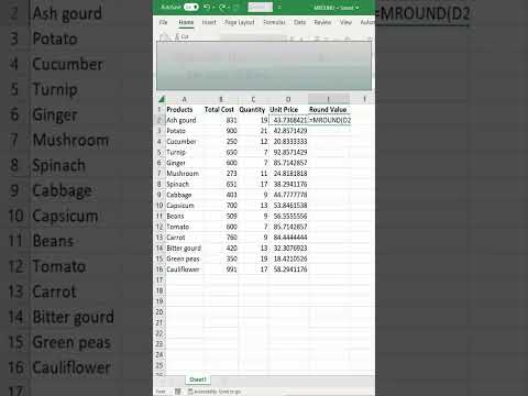 Precision Rounding Made Easy with MROUND Function in Excel