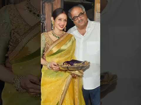 sridevi with her husband boney kapoor 💕🕺bollywood #sridevi #shorts
