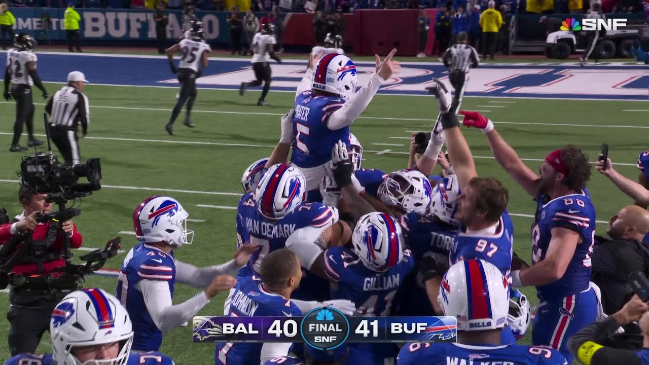 Bills' Epic Comeback After Prater's Game-Winner 🏈