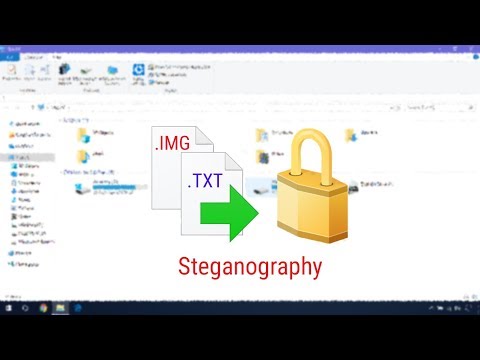 How to hide data inside an image (Steganography)