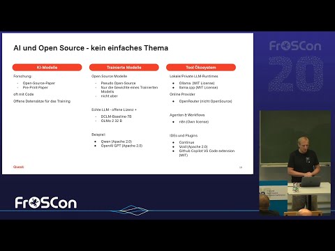 2025 - AI-First Softwareentwicklung - aber Open Source