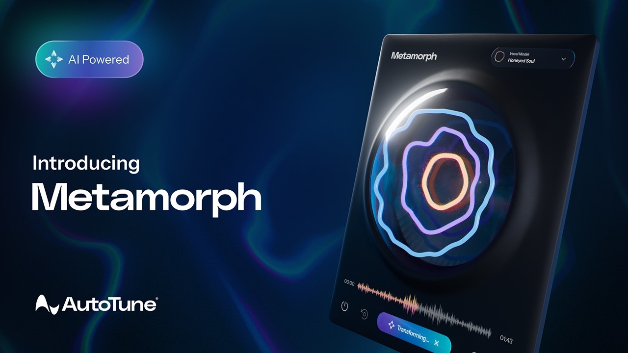 Metamorph by AutoTune: Advanced AI Vocal Transformation Plugin